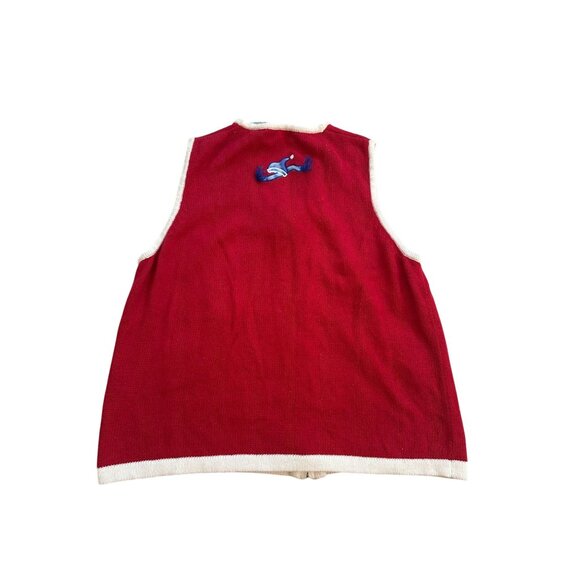 UGLY SWEATER Snowman Christmas Winter Vest Size XL - Picture 7 of 8